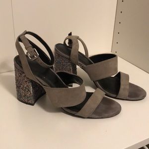 Sparkle Heel Heeled Sandal